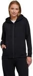 Kapuzenpullover FALKE "Sweat", Damen, Gr. XL, schwarz (3000), Pullover