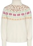 Kari Traa Sweatshirt Ingrid Knit Luxuri&ouml;ser Rollkragenpullover aus Merinowolle...