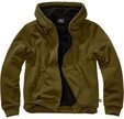 Brandit Kurzjacke Sweatjacket Teddylining