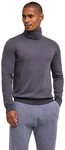 FALKE Strickpullover FALKE Pure Merino Wool Herren (1-tlg) aus reiner,...