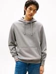Hoodie TOMMY HILFIGER "ESSENTIAL TERRY", Herren, Gr. XL, medium grau heather,