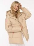 Steppjacke ZWILLINGSHERZ "&bdquo;Love More&ldquo;", Damen, Gr. S, beige, Obermaterial: 100%