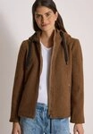 CECIL Fellimitatjacke in Woll-Optik