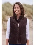 CECIL Cordweste mit Steppmuster und Zipper rot L (42)
