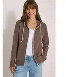 CECIL Cardigan mit Kapuze mit Tunnelzugband beige L (42)