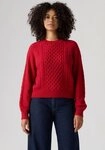 Levi's&reg; Rundhalspullover JOLIE CABLE CREWNECK SWEATER mit Zopfmuster, weicher