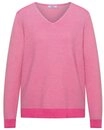 CECIL Strickpullover NOS 2-Tone V-Neck
