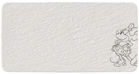 Villeroy & Boch Servierplatte Manufacture Rock Blanc - Mickey Mouse, Porzellan,