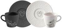 Villeroy & Boch Tasse Manufacture - Mickey Mouse, 4-tlg., Porzellan, Premium