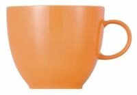Thomas Porzellan Tasse Sunny Day Orange Kaffee-Obertasse 0,2 l, Porzellan,...