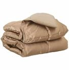 vidaXL Bett Ganzjahresbettdecke 140 x 220 cm 300 g/m&sup2; Gold (1-tlg)
