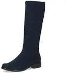 Caprice Schlupfstiefel, Blockabsatz, Langschaftstiefel in klassischer Linie, XS