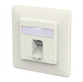 Metz Connect E-DAT C6A IDC Dose, 1 Port Netzwerk-Panel (best&uuml;ckt, 1 Ports, UP,