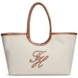 Tommy Hilfiger Tragetasche TH ELEV SUMM MAXI TOTE CANVAS, Damen Schultertasche,