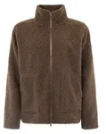 Zwillingsherz Sweatjacke Teddy Zip Jacke "Herzen" braun L