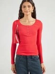 pieces Langarmshirt PCKITTE (1-tlg) Plain/ohne Details