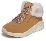 Skechers UNO LITE Winterstiefel Winterboots mit Fellimitat, Gr&ouml;&szlig;enschablone...