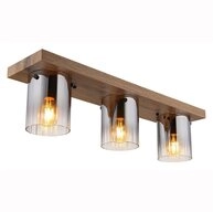 GLOBO LIGHTING LED Deckenleuchte, Leuchtmittel inklusive, Warmwei&szlig;, LED
