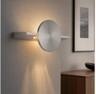 GLOBO LIGHTING LED Wandleuchte, LED-Leuchtmittel fest verbaut, Warmwei&szlig;, LED