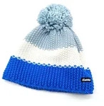 Eisb&auml;r Jerseym&uuml;tze Star Pompon M&Uuml; Kids blau wei&szlig; grau blau|grau