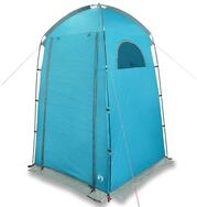 vidaXL Kuppelzelt Duschzelt Blau Wasserfest, (1 tlg)