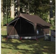 vidaXL Firstzelt vidaXL Campingzelt 2 Personen Braun Wasserdicht