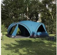 vidaXL Gruppenzelt vidaXL Familienzelt f&uuml;r 10 Personen Blau und Grau 460 x 430...