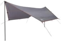 vidaXL Tarp-Zelt Tarp Grau und Orange 430x380x210 cm Wasserdicht, (1 tlg)