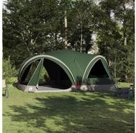 vidaXL Gruppenzelt vidaXL Familienzelt f&uuml;r 10 Personen Gr&uuml;n und Grau 460 x...