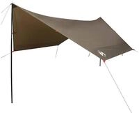 vidaXL Tarp-Zelt Tarp Braun 462x306x211 cm Wasserdicht, Personen: 1 (1 tlg)