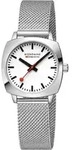 MONDAINE Quarzuhr Mondaine MSL.31110.SM Damenuhr Petite Cushion 31mm 5ATM...