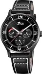 Lotus Chronograph Lotus Herrenuhr Leder schwarz Lotus, (Chronograph), Herren