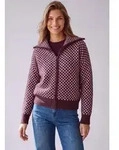 STREET ONE STUDIO Cardigan mit Karomuster rosa 34 EU