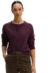 Marc O'Polo Cardigan aus Cotton Wool Stretch lila XS (34)