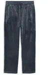 PUMA Sporthose Essentials Elevated Relaxed Velour Trainingshose Herren blau S