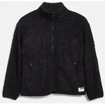 s.Oliver Funktionsjacke Indoor-Jacke Kuschelige Teddy-Jacke schwarz S (134/140)