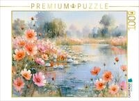 CALVENDO Puzzle CALVENDO Puzzle Bl&uuml;tenzauber am Uferrand, 1000 Teile...