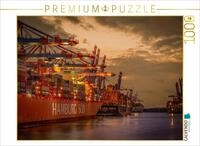 CALVENDO Puzzle CALVENDO Puzzle Containerschiff Hamburg S&uuml;d und MSC Irene, 1000