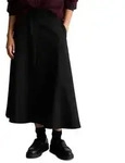 Marc O'Polo DENIM Webrock aus recyceltem Polyester, Viskose und Elasthan schwarz XXS