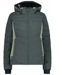 CMP Skijacke CMP Damen Skijacke Woman Jacket Zip Hood 36W0956 gr&uuml;n 34 EU