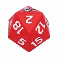 Nemesis Now Aufbewahrungsbox Dungeons & Dragons D20 W&uuml;rfel Box 13.5cm