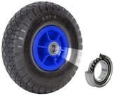 TRUTZHOLM Sackkarren-Rad Luftrad 260x85 mm versetzte Nabe &Oslash; 20 mm blau...