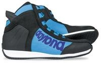 Daytona Corp Stiefel Daytona AC4 WD schwarz / blau Motorradstiefel (Packung,