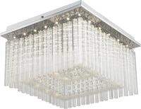 GLOBO LIGHTING LED Deckenleuchte VINCE, LED fest integriert, Warmwei&szlig;,