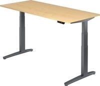 HAMMERBACHER Schreibtisch Sitz-Steh-Schreibtisch elektrisch 180x80cm...