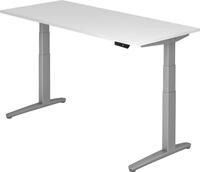 HAMMERBACHER Schreibtisch Sitz-Steh-Schreibtisch elektrisch 180x80cm...