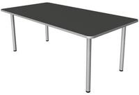 KERKMANN Schreibtisch Schreibtisch Prime 200x100cm anthrazit