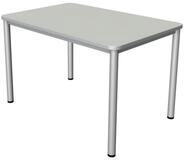 KERKMANN Schreibtisch Schreibtisch Prime 120x80cm lichtgrau