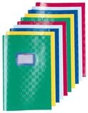 Herlitz Schulheft 10 Herlitz Heftumschl&auml;ge / Hefth&uuml;llen DIN A4 / Baststruktur...