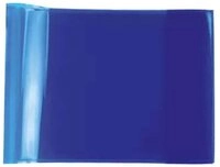 HERMA Schulheft Heftschoner Transparent PLUS A5 quer blau, Besonders robust und
